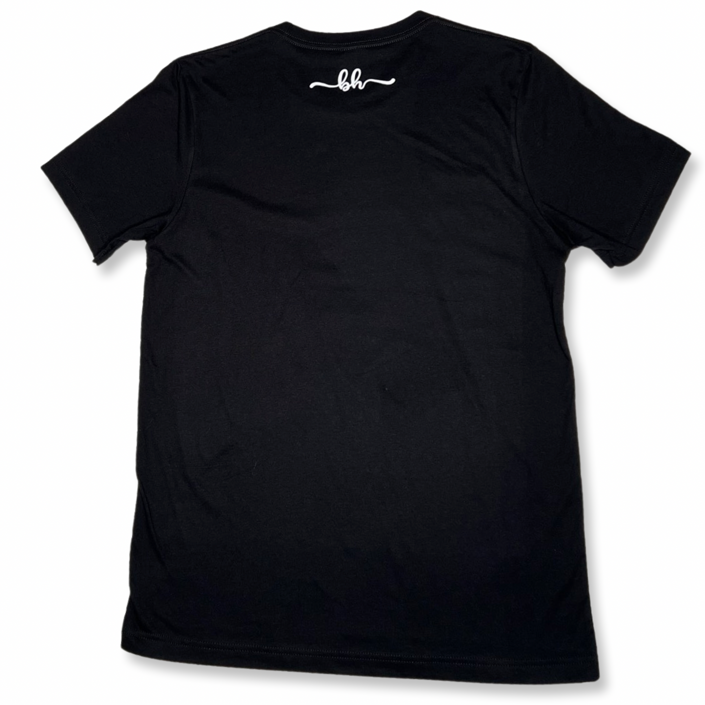 Classic White/Black Premium Crewneck T-Shirt